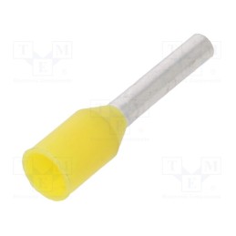 100 pcs x WAGO - 216-307 - Tip: bootlace ferrule, insulated, 1mm2, 8mm, tinned, crimped