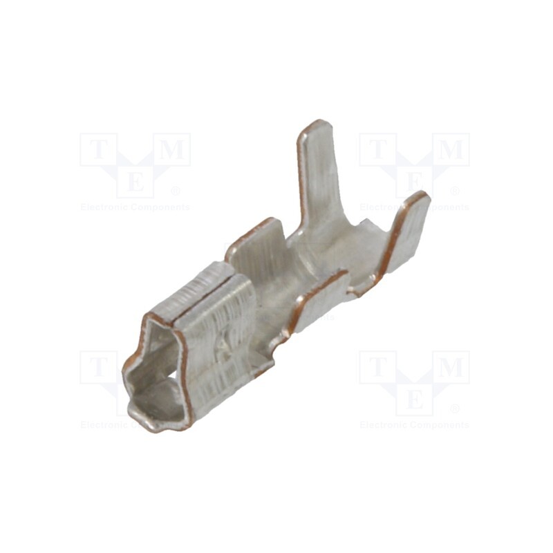 100 pcs x CONNFLY - T-DS1066-SC600 - Contact, female, tinned, 0.05÷0.22mm2, 24AWG÷30AWG, crimped, 2A