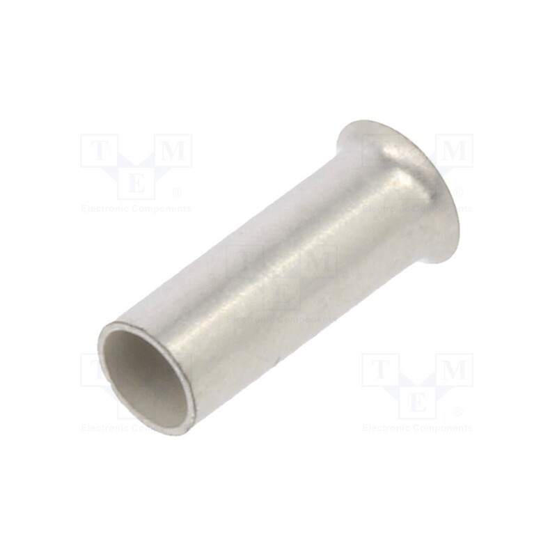 100 pcs x WAGO - 216-124 - Tip: bootlace ferrule, non-insulated, 1.5mm2, 6mm, tinned, crimped