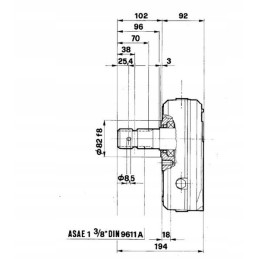 Pump multiplier 1 3 8 HDS forest trailer