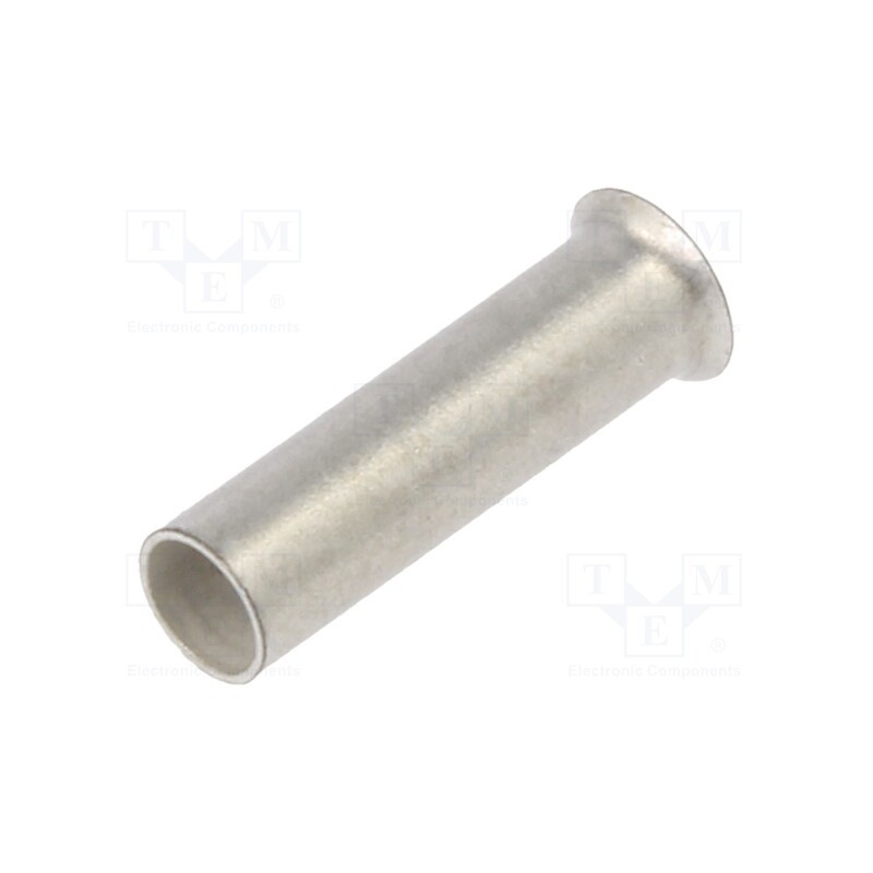 100 pcs x WAGO - 216-104 - Tip: bootlace ferrule, non-insulated, 1.5mm2, 8mm, tinned, crimped
