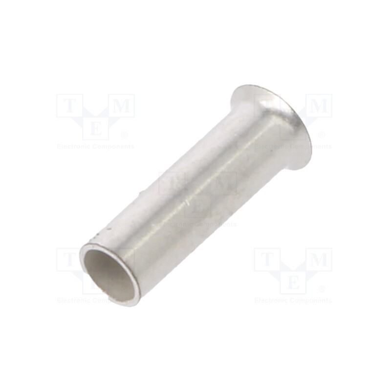 100 pcs x WAGO - 216-123 - Tip: bootlace ferrule, non-insulated, 1mm2, 6mm, tinned, crimped