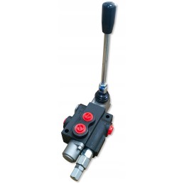 Connections to a 1-section hydraulic distributor, 40l