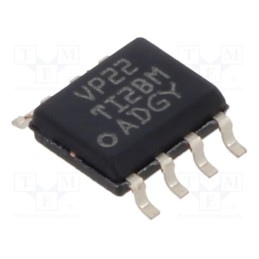 1 pcs x TEXAS INSTRUMENTS - SN65HVD22DR - IC: interface, transceiver, half duplex,RS422,RS485, 500kbps, SO8
