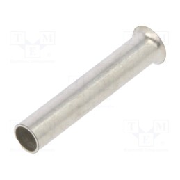 100 pcs x WAGO - 216-143 - Tip: bootlace ferrule, non-insulated, 1mm2, 10mm, tinned, crimped
