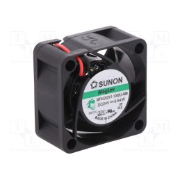1 pcs x SUNON - MF40202V1-1000U-A99 - Fan: DC, axial, 24VDC, 40x40x20mm, 15.04m3/h, 25.5dBA, Vapo, 7000rpm