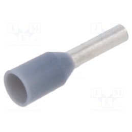 100 pcs x BM GROUP - BM006021 - Tip: bootlace ferrule, insulated, copper, 0.75mm2, 6mm, tinned