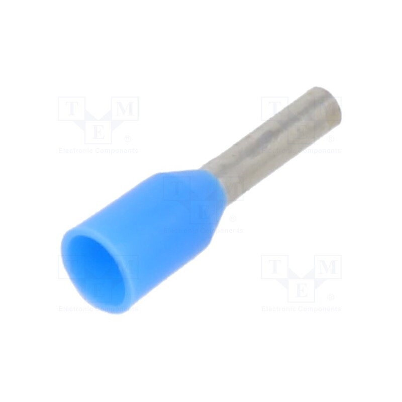 100 pcs x BM GROUP - BM007021 - Tip: bootlace ferrule, insulated, copper, 0.75mm2, 6mm, tinned