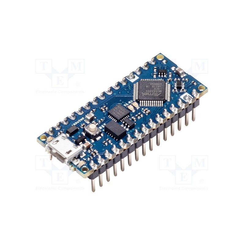 1 pcs x ARDUINO - ARDUINO NANO EVERY WITH HEADERS - Arduino, pin strips,USB micro, 20MHz, 3.3÷5VDC, I2C,SPI,USART
