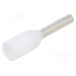 100 pcs x BM GROUP - BM006011 - Tip: bootlace ferrule, insulated, copper, 0.5mm2, 6mm, tinned