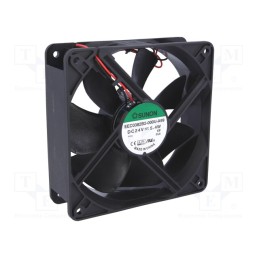 1 pcs x SUNON - EEC0382B2-000U-A99 - Fan: DC, axial, 24VDC, 120x120x38mm, 197.2m3/h, 44dBA, ball bearing