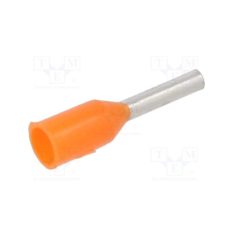 100 pcs x BM GROUP - BM005012 - Tip: bootlace ferrule, insulated, copper, 0.5mm2, 6mm, tinned