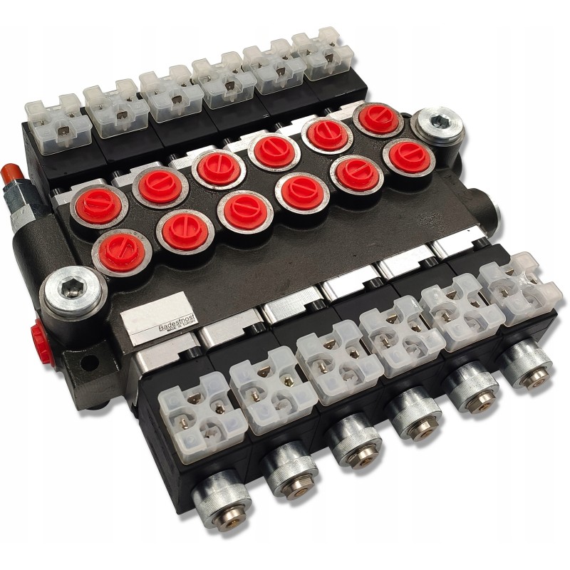 Hydraulic distributor 6sec 50l electric 24v