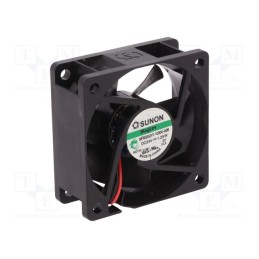1 pcs x SUNON - MF60252V1-1000U-A99 - Fan: DC, axial, 24VDC, 60x60x25mm, 39.72m3/h, 27dBA, Vapo, 4500rpm
