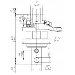 Rotator baltrotors gr46 4 5t hds fasi rotator