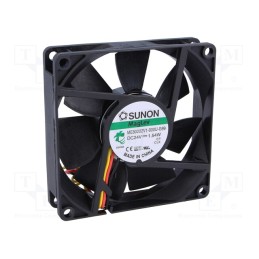 1 pcs x SUNON - ME80202V1-000U-G99 - Fan: DC, axial, 24VDC, 80x80x20mm, 61.16m3/h, 38dBA, Vapo, Len: 300mm