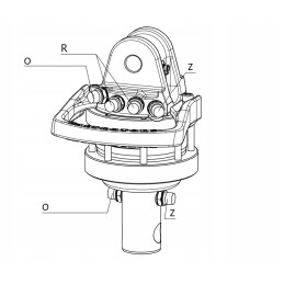 Rotator baltrotors gr46 4 5t hds fasi rotator