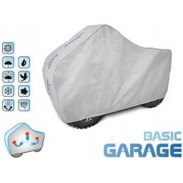 Protective tarpaulin cover for quad 140-155cm