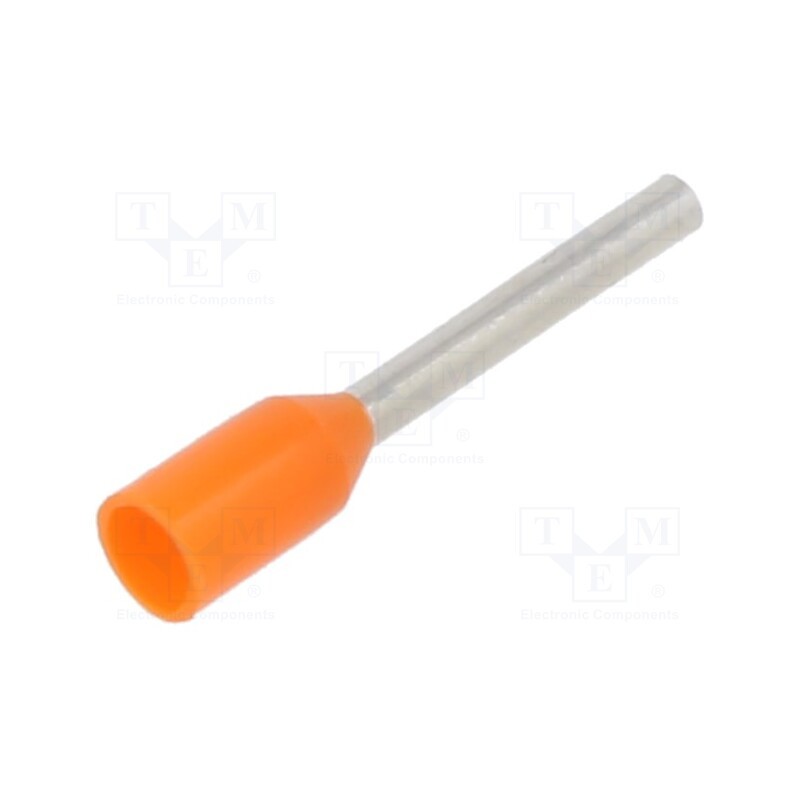100 pcs x BM GROUP - BM005011 - Tip: bootlace ferrule, insulated, copper, 0.5mm2, 10mm, tinned