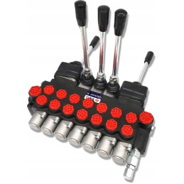 Hydraulic distributor 7 sec 40l with joysticks