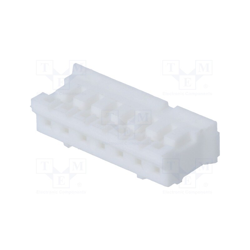 100 pcs x CONNFLY - I-DS1066-SCW07 - Plug, wire-board, female, 2mm, PIN: 7, w/o contacts, for cable, 100V