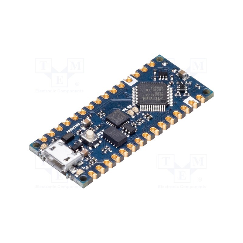 1 pcs x ARDUINO - ARDUINO NANO EVERY - Arduino, pin strips,USB micro, 20MHz, 3.3÷5VDC, I2C,SPI,USART