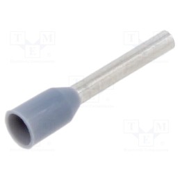 100 pcs x BM GROUP - BM006022 - Tip: bootlace ferrule, insulated, copper, 0.75mm2, 10mm, tinned