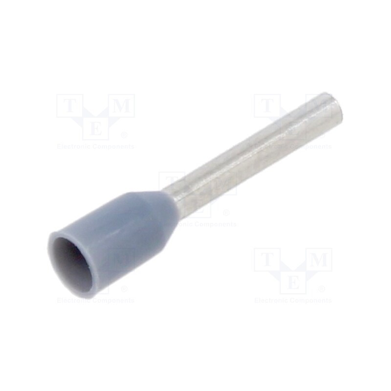 100 pcs x BM GROUP - BM006022 - Tip: bootlace ferrule, insulated, copper, 0.75mm2, 10mm, tinned