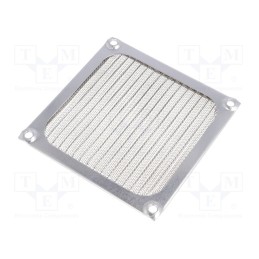 1 pcs x RICHCO - MFF-92 - Guard, metal, 92x92mm, screw, with EMI shielding, A: 92mm, B: 82.5mm