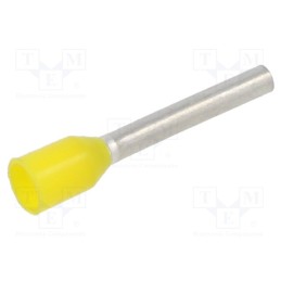 100 pcs x BM GROUP - BM005033 - Tip: bootlace ferrule, insulated, copper, 1mm2, 12mm, tinned, 18AWG