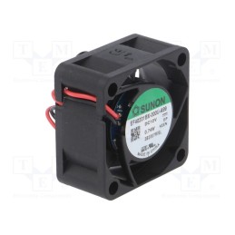 1 pcs x SUNON - EF40201BX-000U-A99 - Fan: DC, axial, 12VDC, 40x40x20mm, 18.35m3/h, 28.5dBA, ball bearing