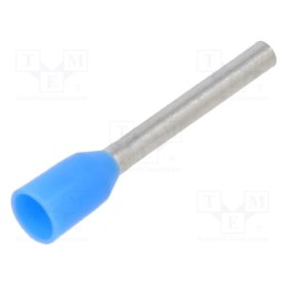 100 pcs x BM GROUP - BM007023 - Tip: bootlace ferrule, insulated, copper, 0.75mm2, 12mm, tinned