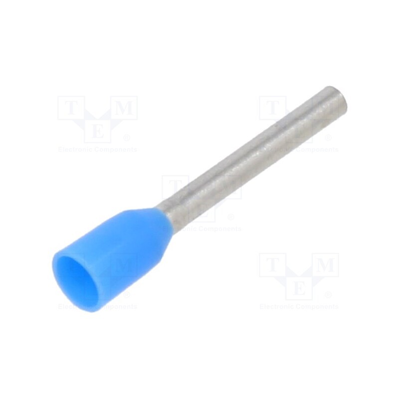 100 pcs x BM GROUP - BM007023 - Tip: bootlace ferrule, insulated, copper, 0.75mm2, 12mm, tinned