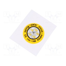 1 pcs x SPIRIG - CC-143/166 - Temperature indicator, 143°C,149°C,154°C,160°C,166°C, °C, Ø14mm