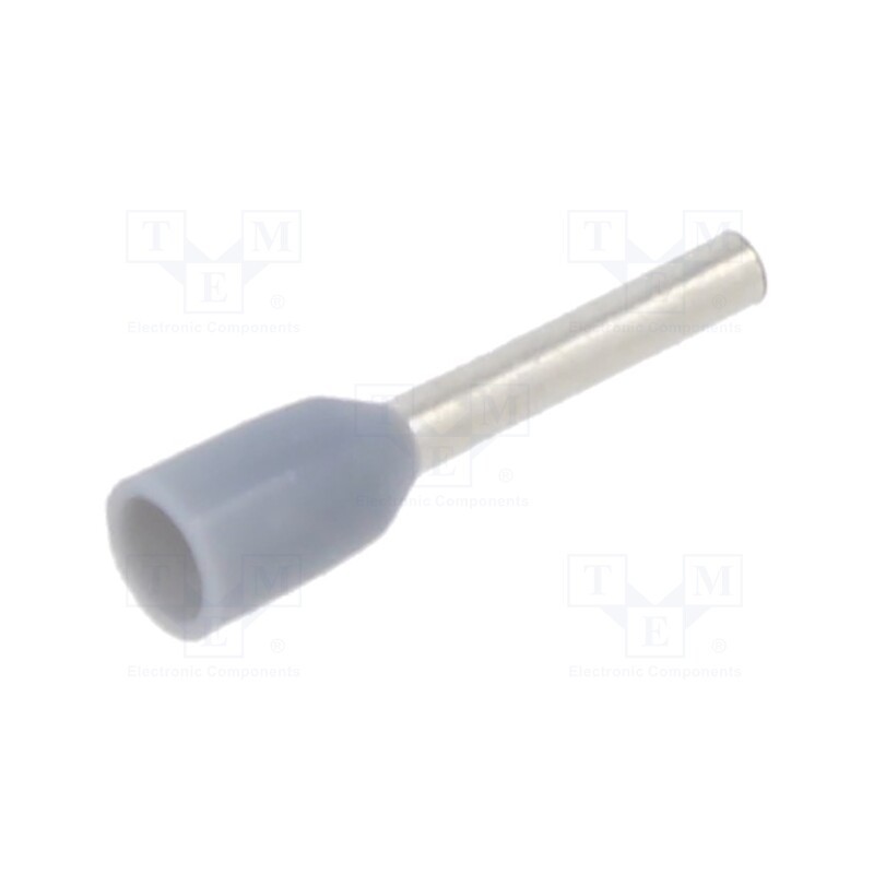 100 pcs x BM GROUP - BM005003 - Tip: bootlace ferrule, insulated, copper, 0.14mm2, 6mm, tinned