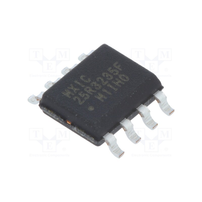 1 pcs x MACRONIX INTERNATIONAL - MX25R3235FM1IH0/TUBE - IC: FLASH memory, 32MbFLASH, 80MHz, 1.65÷3.6V, SOP8, serial