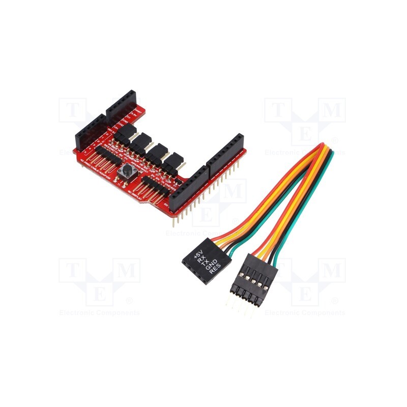 1 pcs x 4D Systems - 4D ARDUINO ADAPTOR SHIELD II - Adapter, adapter,0,15m connection cable
