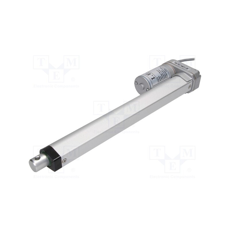 1 pcs x POLOLU - LACT10-12V-20 LINEAR ACTUATOR - Motor: DC, 12VDC, 10A, 20: 1, Ioper: 500mA, 254mm, IP65