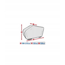 Cover for quad, length 180-215 cm coffre