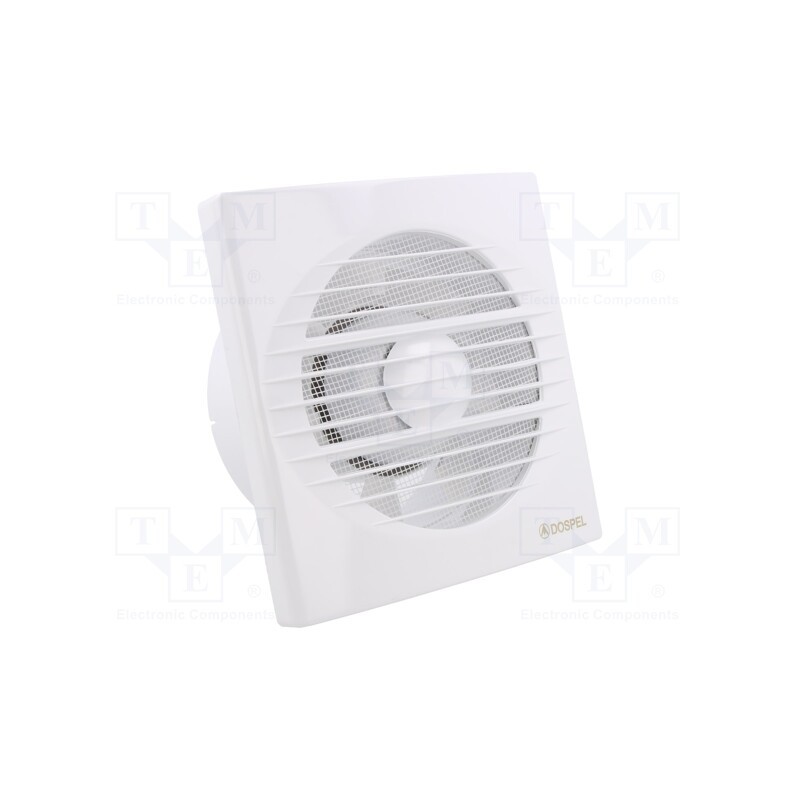 1 pcs x DOSPEL S.A. - 007-4201 - Fan: AC, axial, 230VAC, Ø118mm, 150m3/h, 46dBA, slide bearing, IPX4