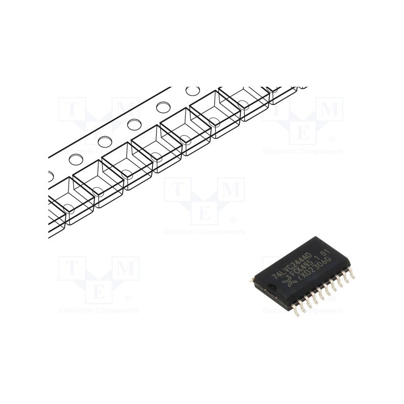 1 pcs x NEXPERIA - 74LVC244AD,118 - IC: digital, buffer,non-inverting,line driver, Ch: 8, CMOS,TTL