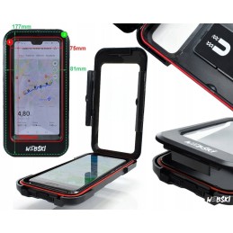 A gift for a motorcyclist for Santa Claus under the Christmas tree, a handlebar mount