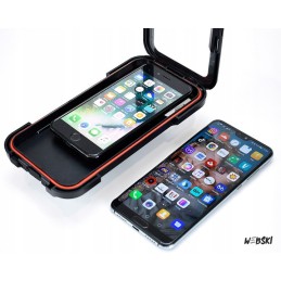 A gift for a motorcyclist for Santa Claus under the Christmas tree, a handlebar mount