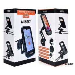 A gift for a motorcyclist for Santa Claus under the Christmas tree, a handlebar mount