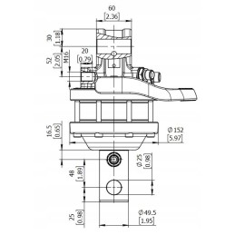 Rotator baltrotors gr30 3t hds palfinger rotator