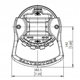 Rotator baltrotors gr30 3t hds palfinger rotator