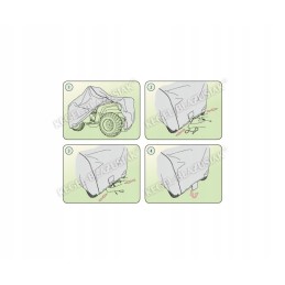 Cover for quad bike 155-180 cm basic garage