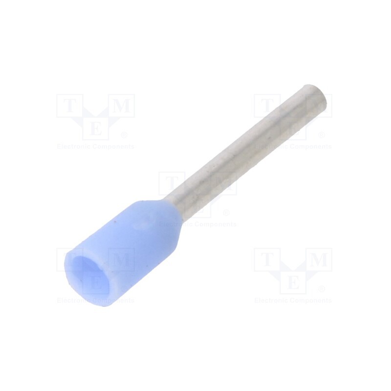 100 pcs x WAGO - 216-350 - Tip: bootlace ferrule, insulated, 0.25mm2, 8mm, tinned, crimped
