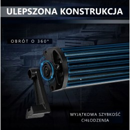 LED panel work lamp strip halogen 594w 7d