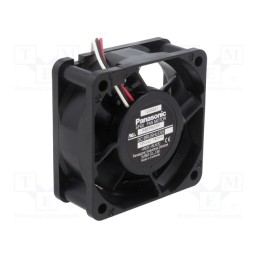 1 pcs x PANASONIC - ASFP60391 - Fan: DC, axial, 12VDC, 60x60x25mm, 33.6m3/h, 27.5dBA, ball bearing